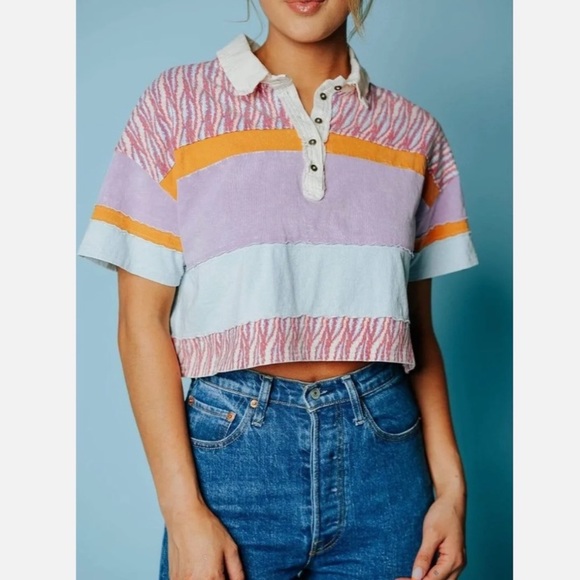 NWT We the Free Bella Tee Retro Combo - XS - Picture 2 of 9